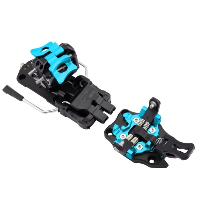 Skibindingen PLUM KARIBOU 7 stopper 85 - 100 mm (Turquoise)