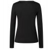 T-shirt manches longues super.natural W ARCTIC230 (Jet Black)