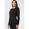 T-shirt manches longues super.natural W ARCTIC230 (Jet Black)