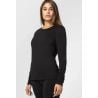 T-shirt manches longues super.natural W ARCTIC230 (Jet Black)