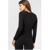 T-shirt manches longues super.natural W ARCTIC230 (Jet Black)