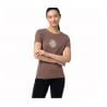 T-shirt super.natural W PINE CONE (Peppercorn/Feather Grey)