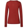 T-shirt manches longues super.natural W SKIANTO (Sun Dried Tomato/Silver)