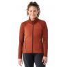 Jas Smartwool Intraknit Active Full Zip (Pecan Brown) Dames