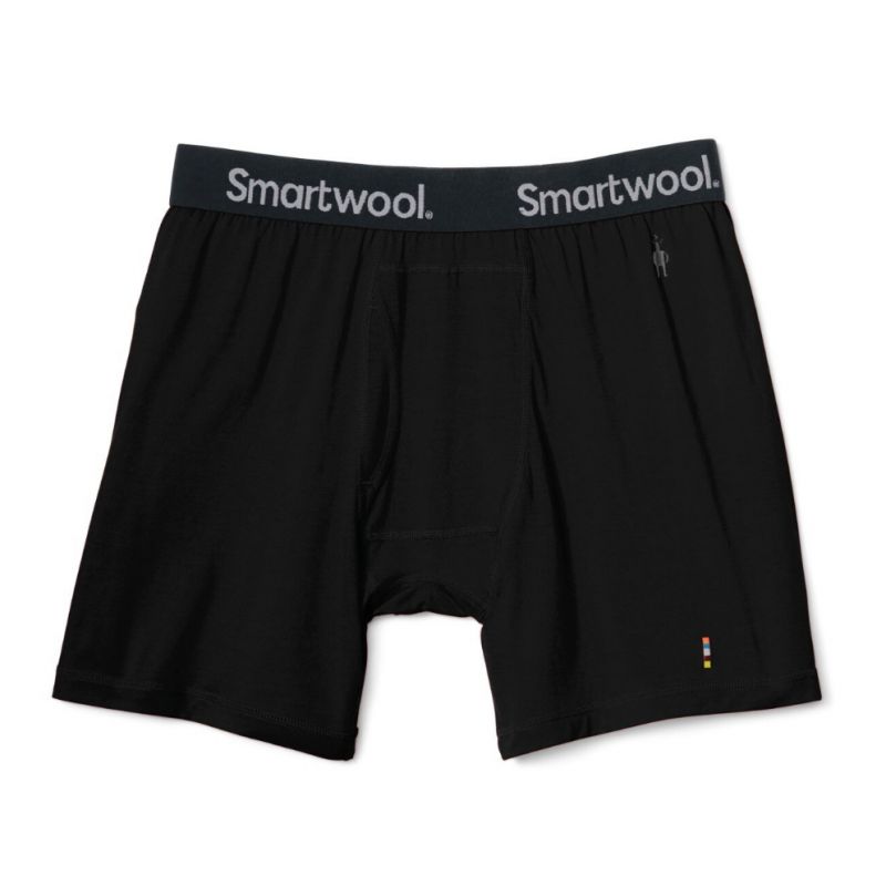 Boxer - Herr Smartwool Merino Boxer Brief Boxed (Svart)