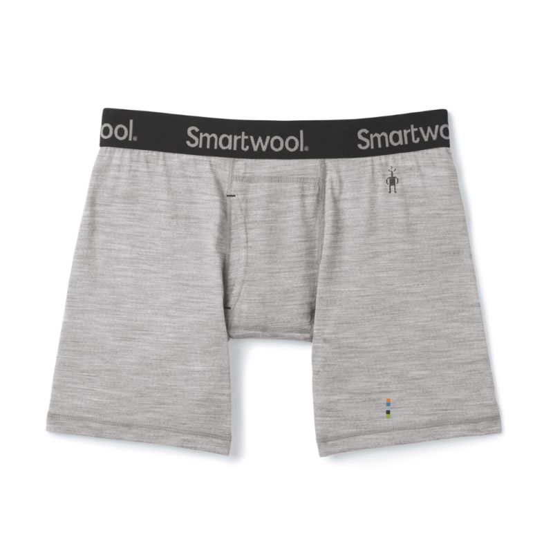 Boxer Smartwool Merino Boxer Brief Boxed (Light Gray Heather) Man