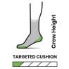 Löparstrumpor Smartwool Athlete Edition Crew (Cascade Green)
