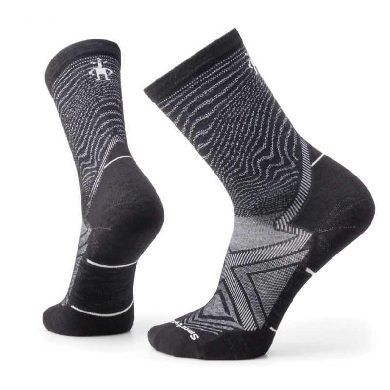 Chaussettes de running Smartwool Athlete Edition Crew (noir)
