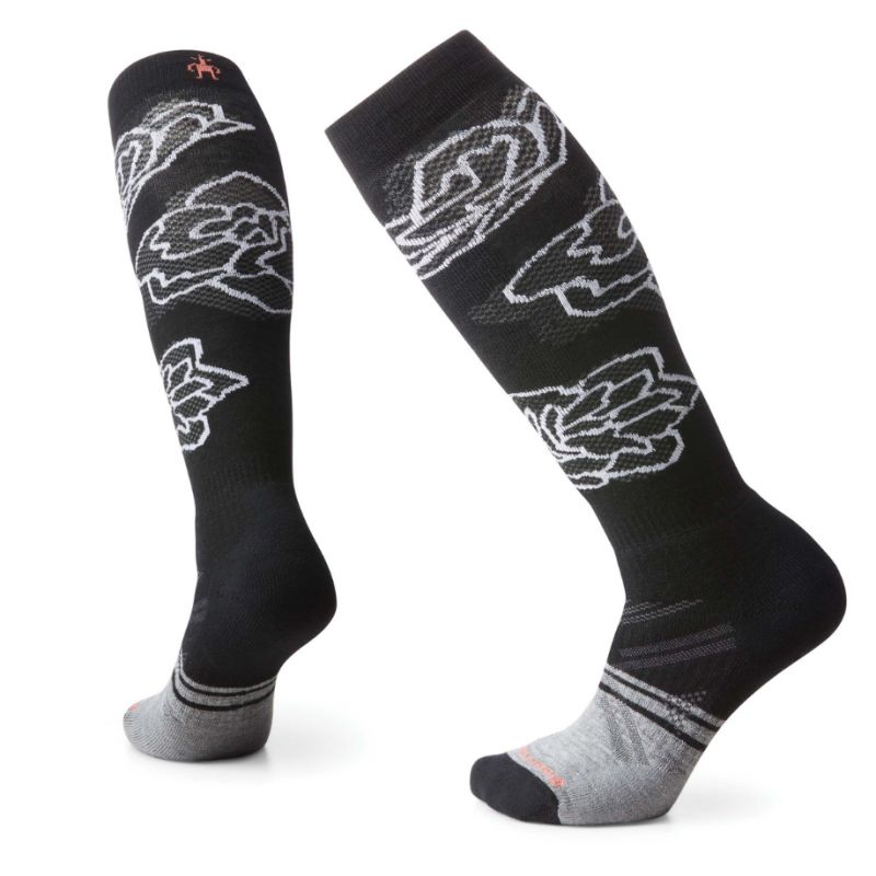 Skidstrumpor Smartwool Ski Full Cushion Pattern OTC (Svart)