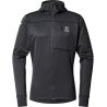 Miesten tekninen collegepaita Haglöfs L.I.M Mid Multi Hood (true Black)