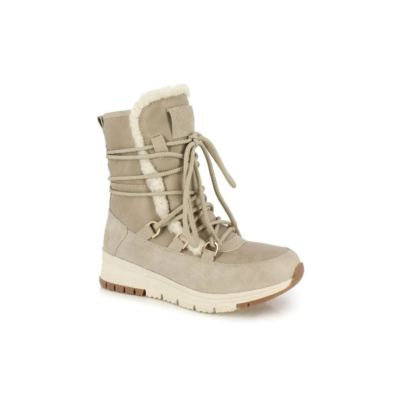 Bottes Après-ski KIMBERFEEL Wanda (Crème) Femme