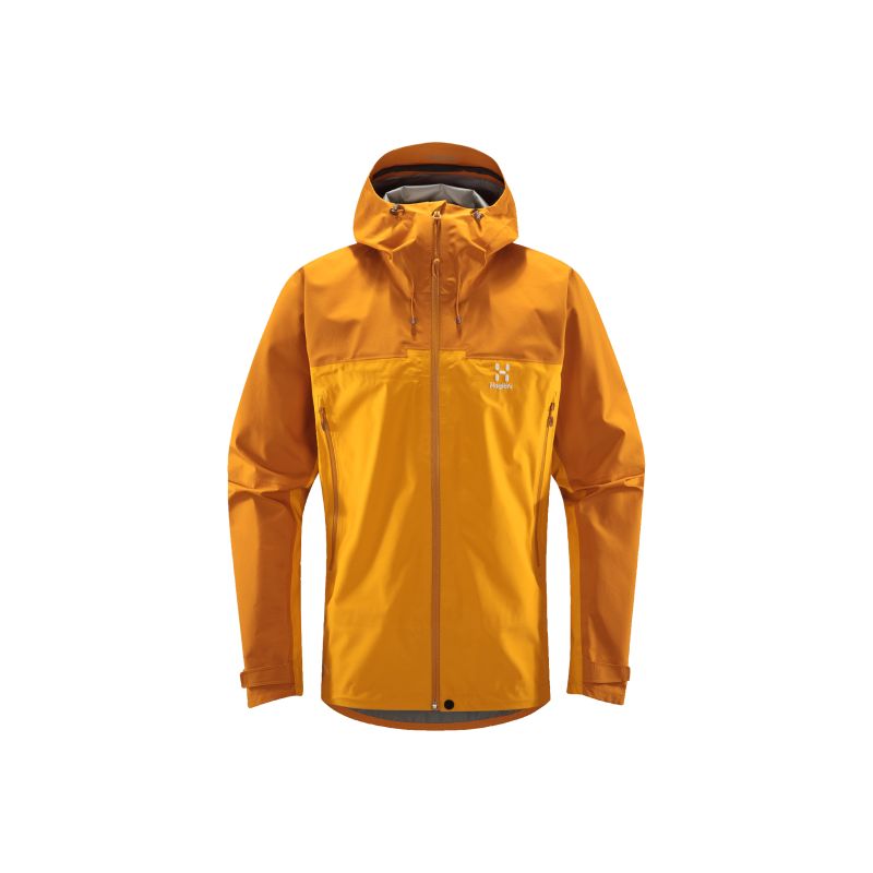 Veste HAGLOFS Roc Flash Gtx Jacket Men (Sunny yellow/desert yellow) homme
