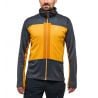 Teknisk genser Haglöfs Roc Flash Mid Hood (magnetitt/solgul) mann