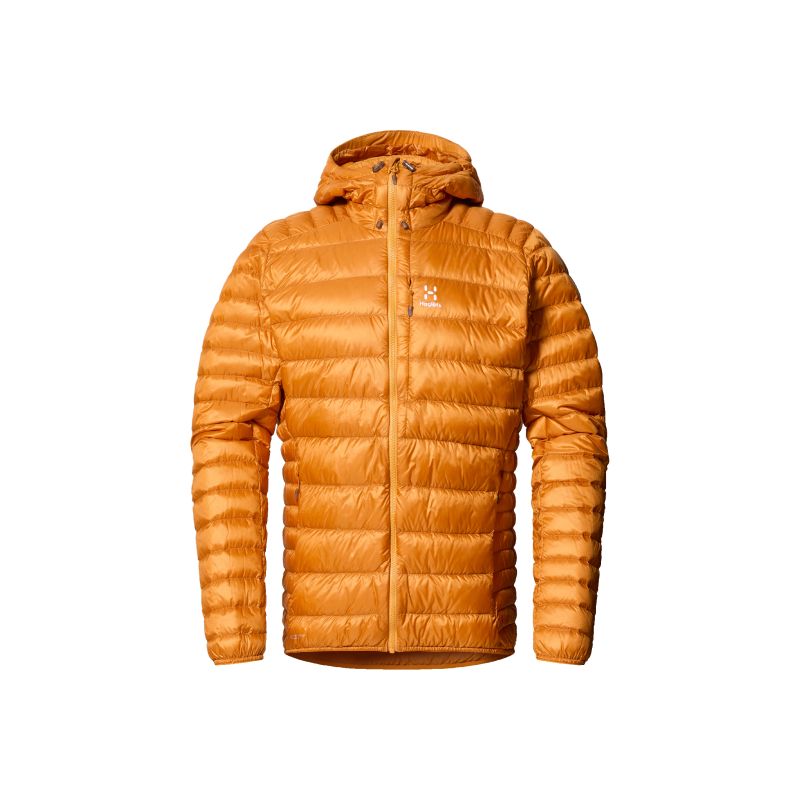 Doudoune à capuche HAGLÖFS Roc Down Hood (Desert Yellow) homme