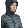 HAGLÖFS Roc dunjacka med huva - Women's (True Black)