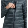 Veste à capuche HAGLÖFS Roc Down Hood (True Black) femme
