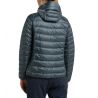 Apparel Roc Down Hood Women Haglöfs (steel Blue)