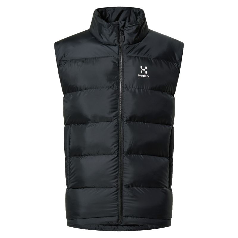 Men's sleeveless down jacket HAGLÖFS Puffy Mimic (true Black)