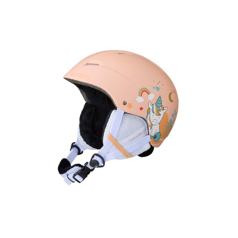 Casque ski Cairn Andromed J (Mat powder pink unicorn) junior