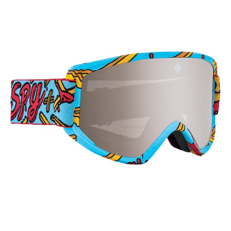 Masque ski SPY Crusher Elite Jr (pizza vs french fries) enfant