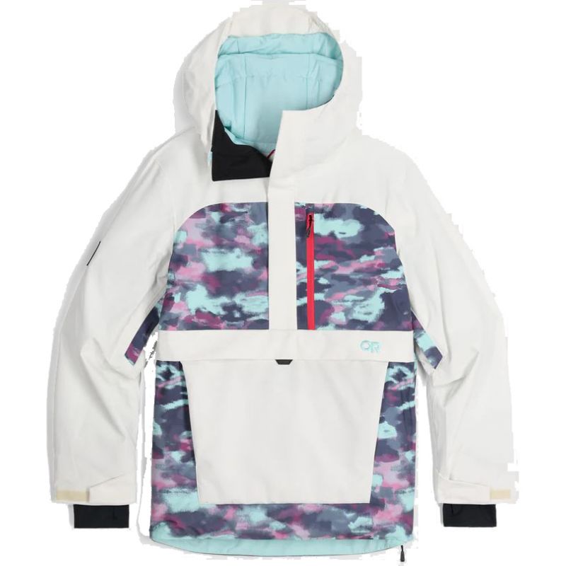 Giacca Outdoor Research Snowcrew Anorak (snow/calcite camo) donna