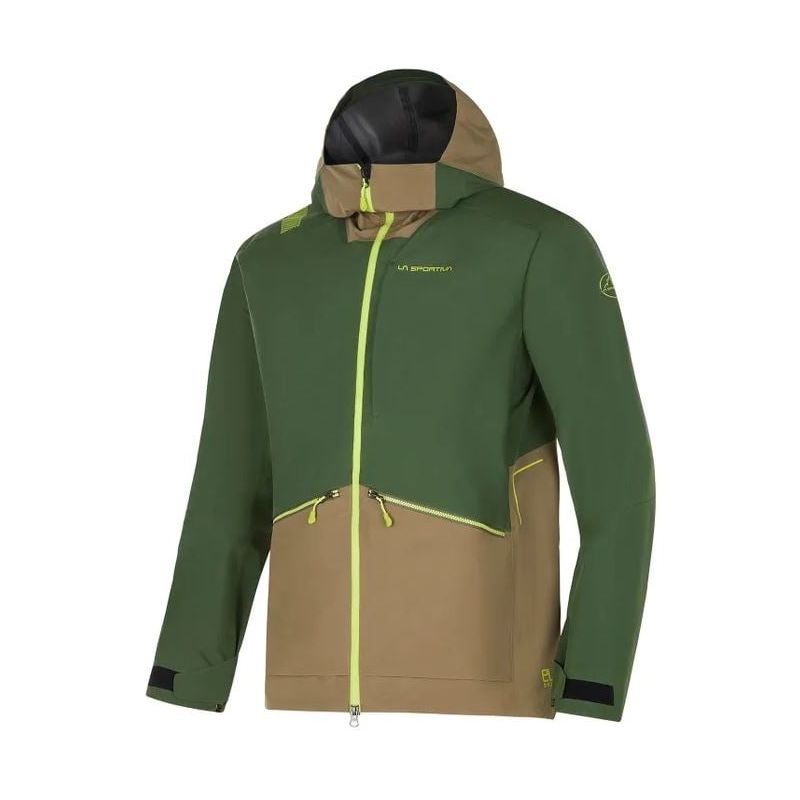 LaSportiva Chaser Evo Shell-jacka för män (Forest/Turtle)