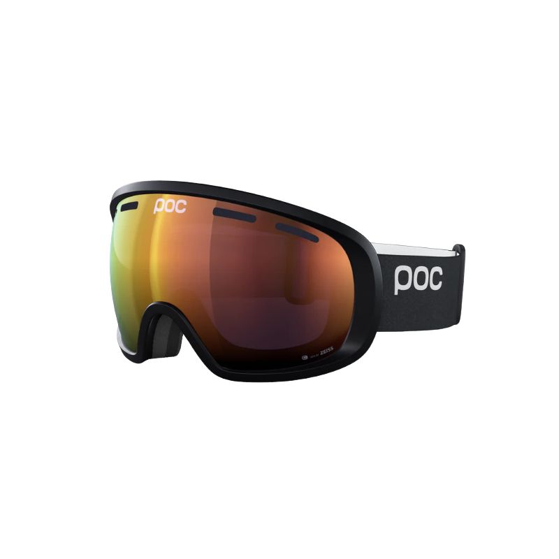 Hiihtomaski POC Fovea (Uranium Black/Partly Sunny Orange) cat 2