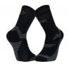 Calcetines de trail running BV sport Trail Ultra + (Negro/Gris)