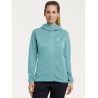 Haglôfs Frost Mid Hooded Fleece (frostblå) Dame