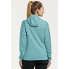 Haglôfs Frost Mid Hooded Fleece (frostblå) Dame