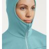 Haglôfs Frost Mid Hooded Fleece (frostblå) Dame