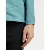 Haglôfs Frost Mid Hooded Fleece (frostblå) Dame