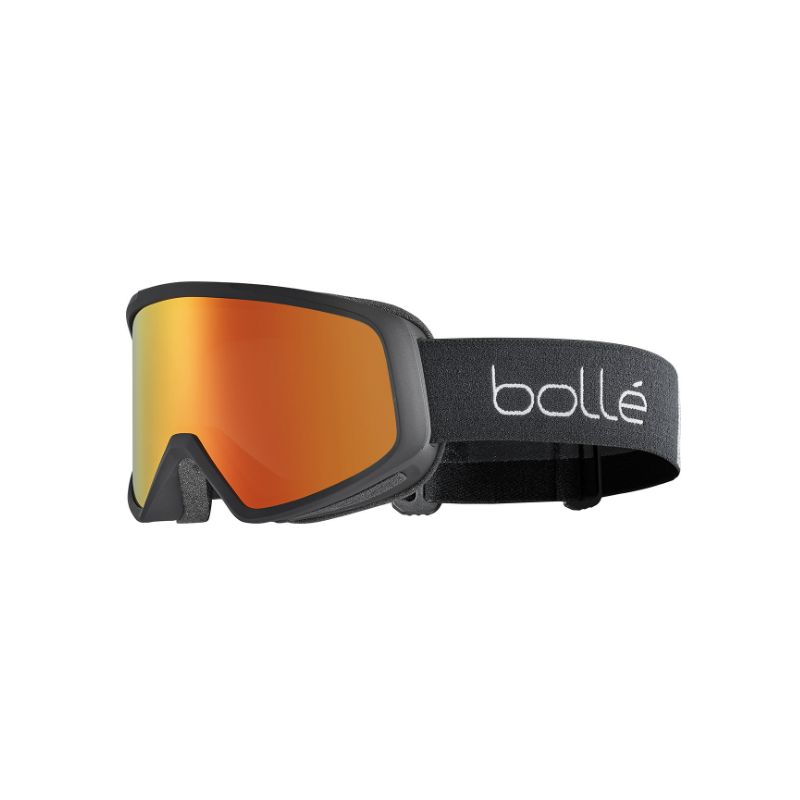 Skibriller BOLLE BEDROCK PLUS (Sort Mat - Sunrise Cat 2)