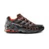 Women's Ultra Raptor II Gore-tex Trail Shoes (Black/Cherry Tomato)