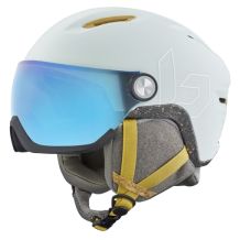 Sk helmet with visor BOLLE V-ATMOS (Ice White Matte - Photochromic Blue Cat 1 to 3) Unisex