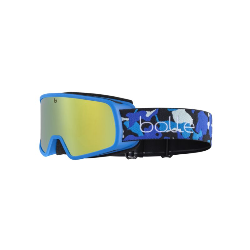 Skibriller BOLLE NEVADA JR (Blue Camo Matte - Sunshine Cat 3) Junior
