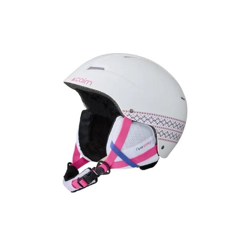 Casco da sci per bambini Cairn Andromed J (Mat bianco etnico)