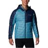Doudoune à capuche Columbia Platinum Peak (Blue) homme