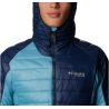 Herenjack met capuchon Columbia Platinum Peak (Blauw)