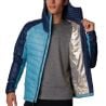 Miesten hupullinen takki Columbia Platinum Peak (sininen)