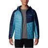 Doudoune à capuche Columbia Platinum Peak (Blue) homme
