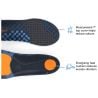 Superfeet ACTIVE CUSHION MID ARCH / F-45-46.5 / 28-29 ()