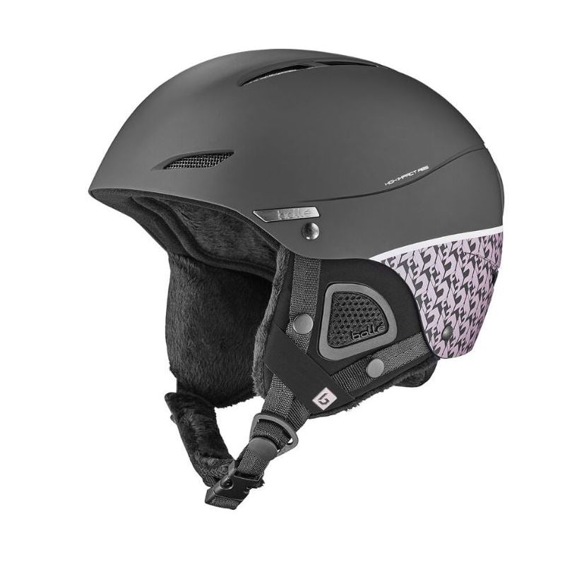 Hiihtokypärä BOLLE JULIET (Black Lilac Matte) Naisille