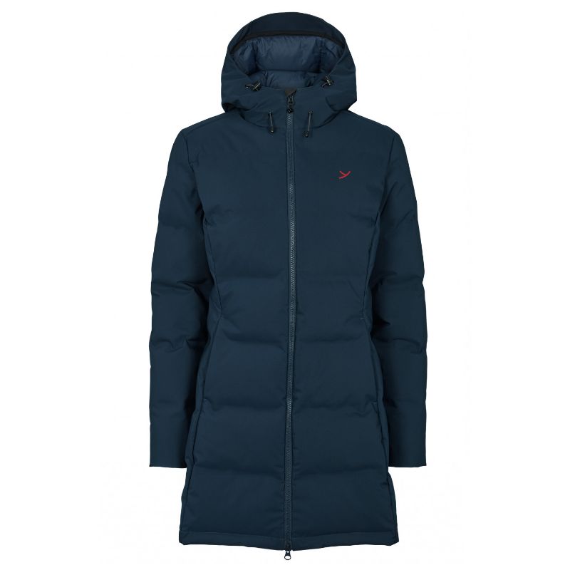 Women's down parka NORDISK Aukea Bonded Down Coat (Dress Blue)