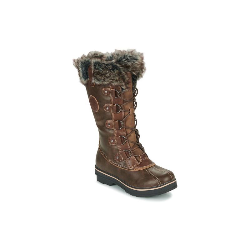 Dames après-skischoenen Kimberfeel Beverly (Donkerbruin)