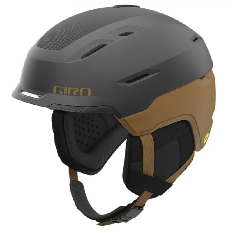 GIRO Tor Sfærisk skihjelm (Mettalic Coal Tan)