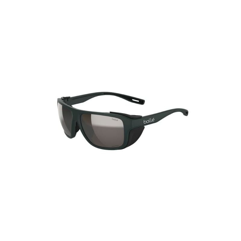 Occhiali da sole Bollé Pathfinder (Forest Black Matte Ii Solace4 Brown Gun)