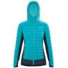 Untuvatakki Camp HYBRID JACKET (WATER BLUE / BLACK / SKY BLUE) naisten