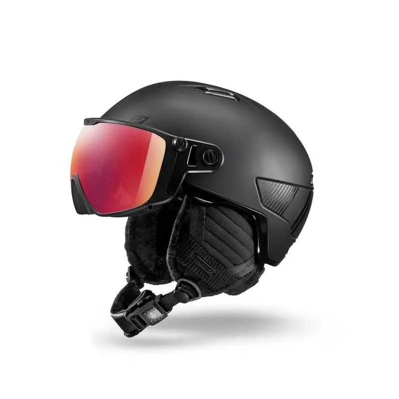 Skihjelm med visir Julbo GLOBE EVO M Cat. 1 - 3 (Sort) 