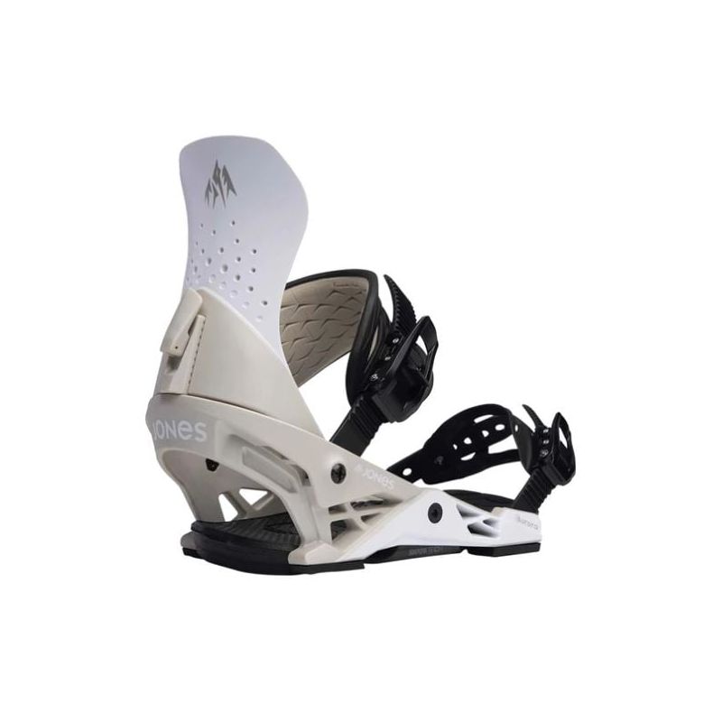 Jones Aurora snowboardbinding (hvit mineral)